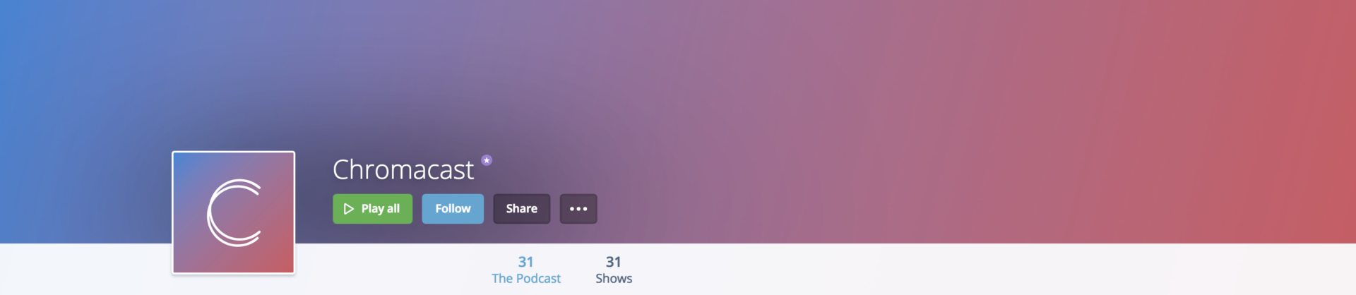 Chromacast header