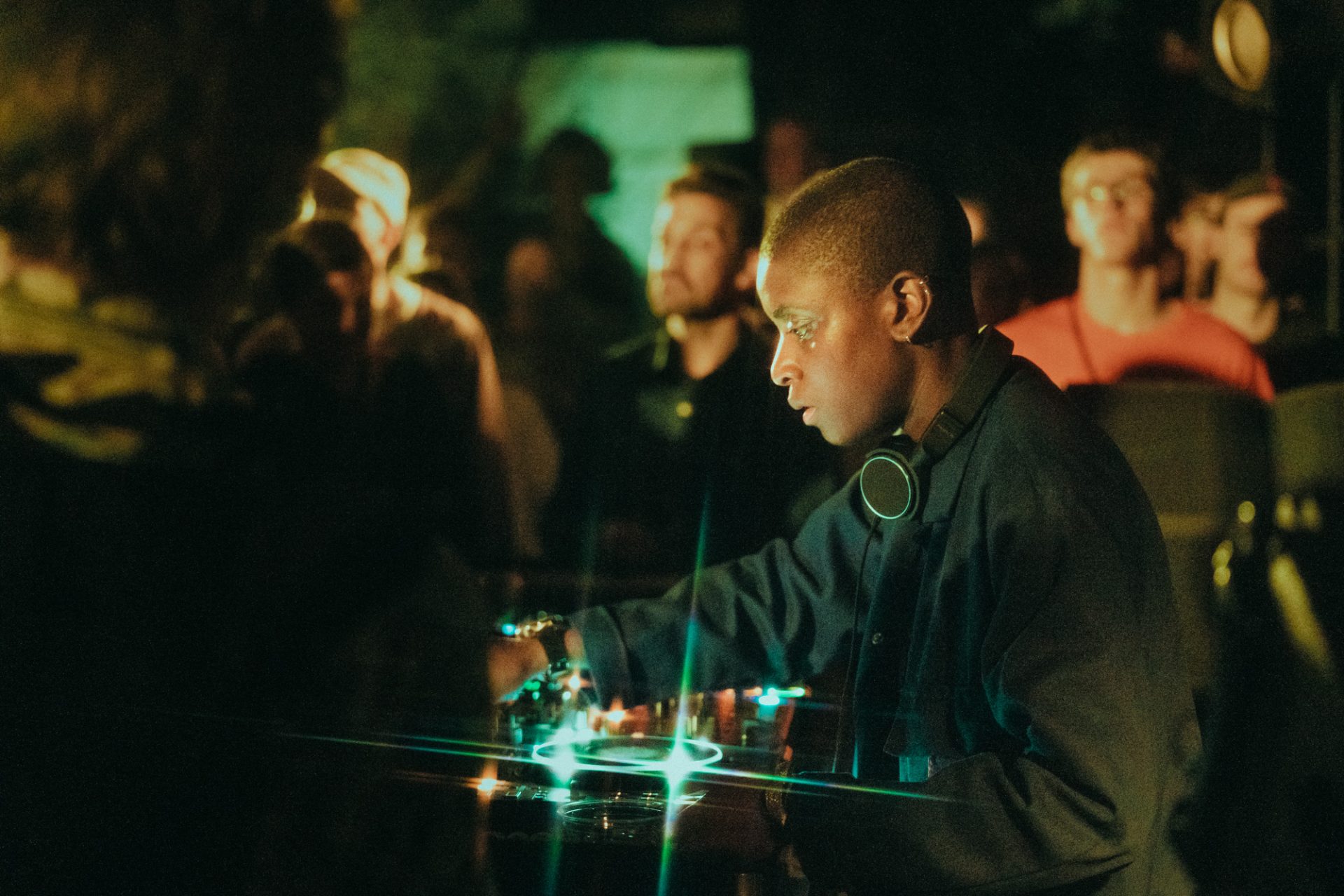 Sherelle's Friday night set at Horst Festival's Ceiling For a Crater stage