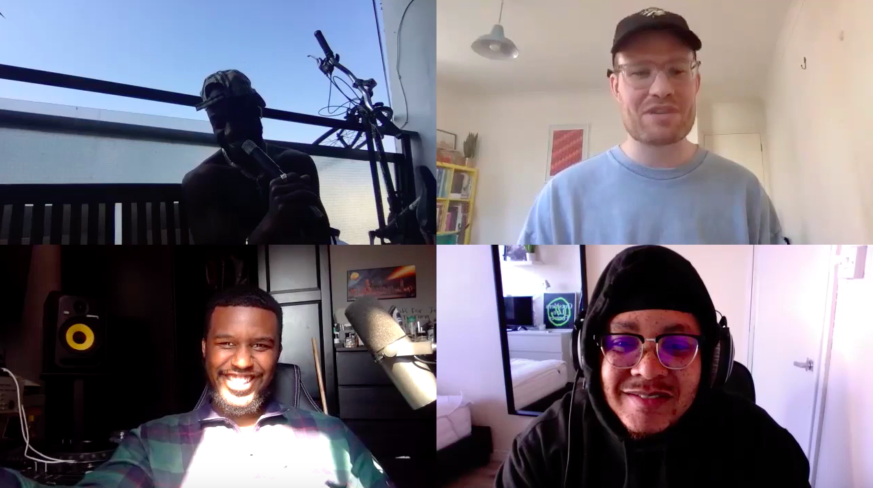 Grant Brydon in discussion with Kadiata, Novelist and Manga Saint Hilaire for New Systems
