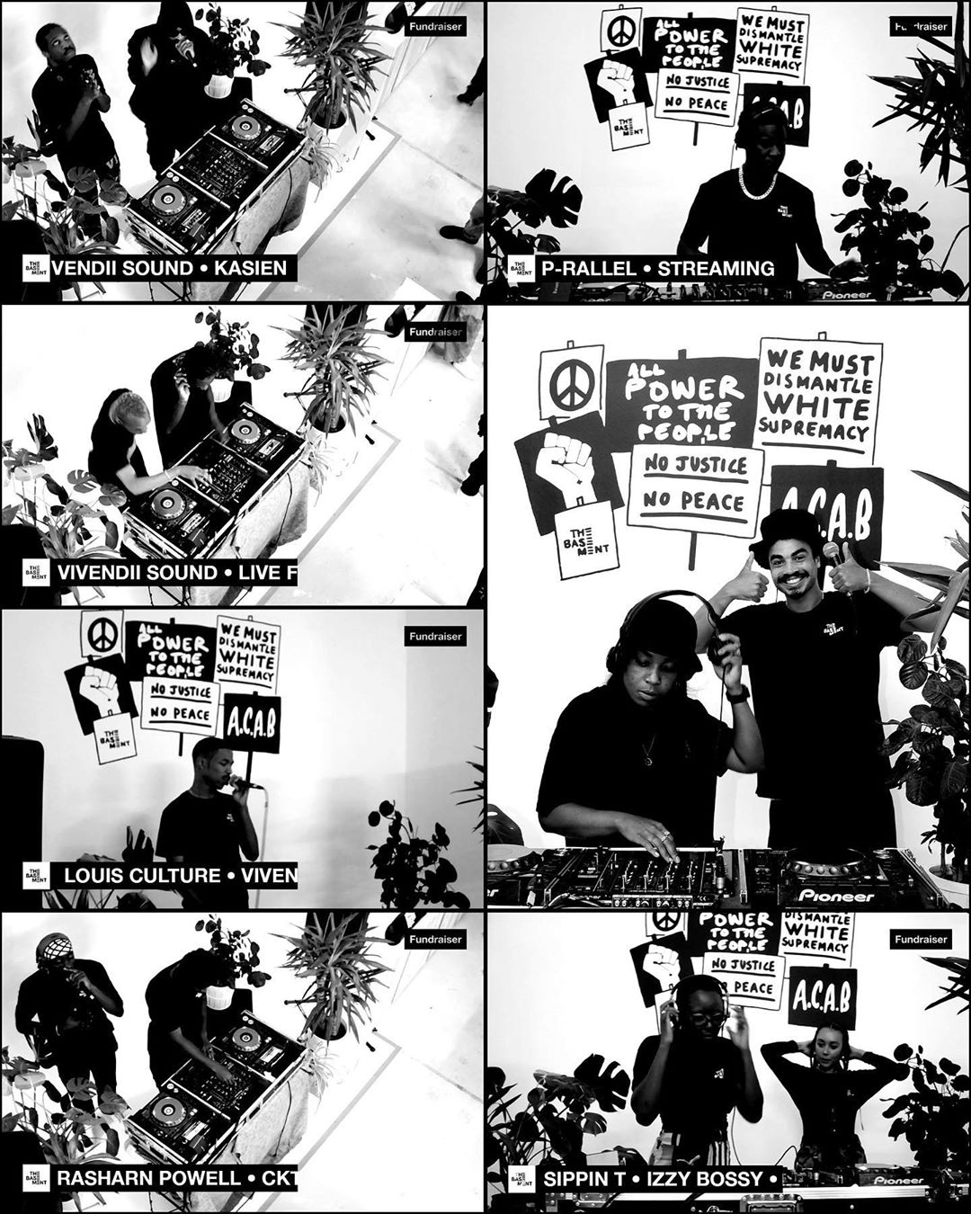 Basement Approved's virtual party on Mixcloud Live