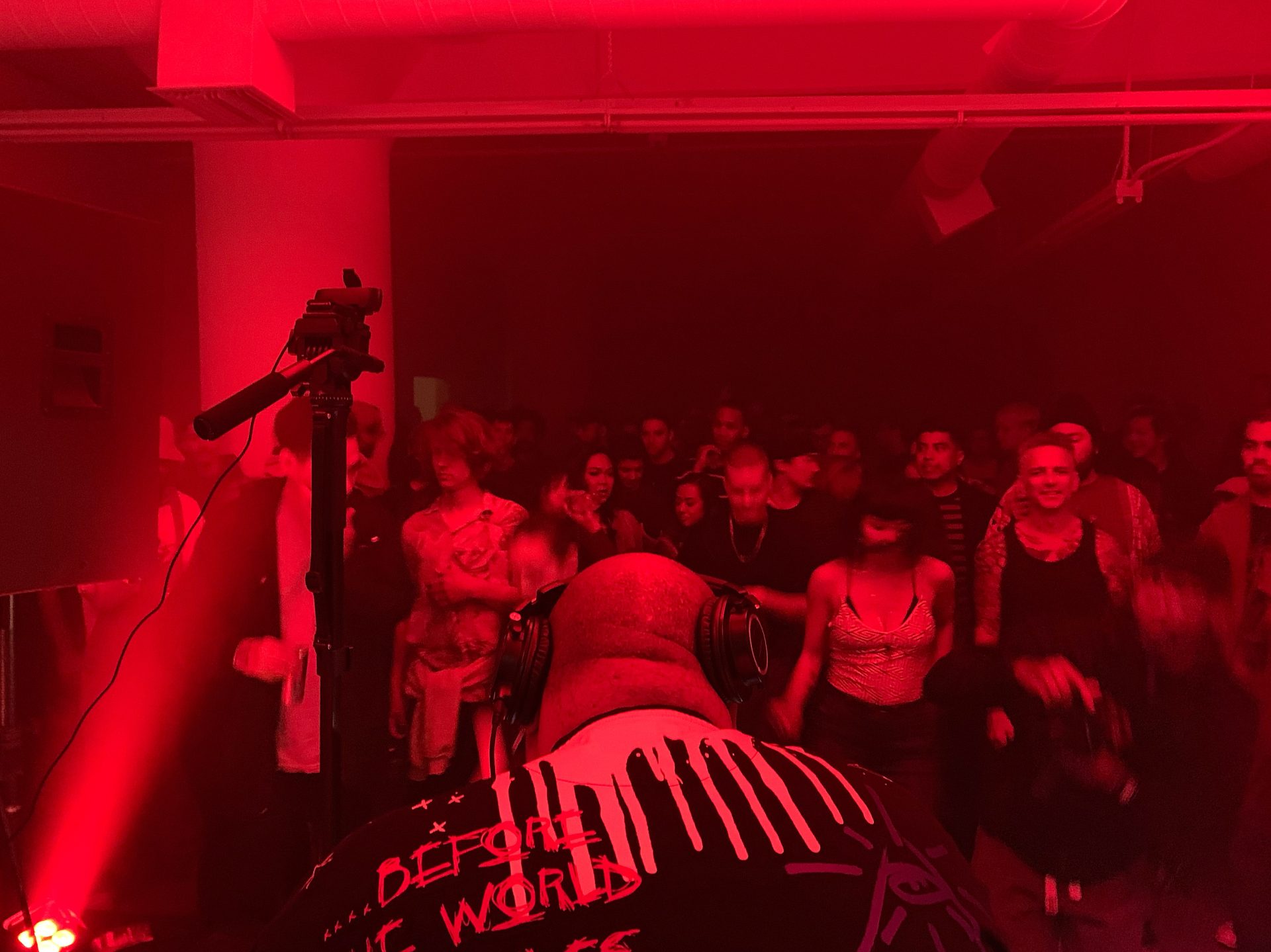 A JUKE BOUNCE WERK party. Pictured: DJ Deeon