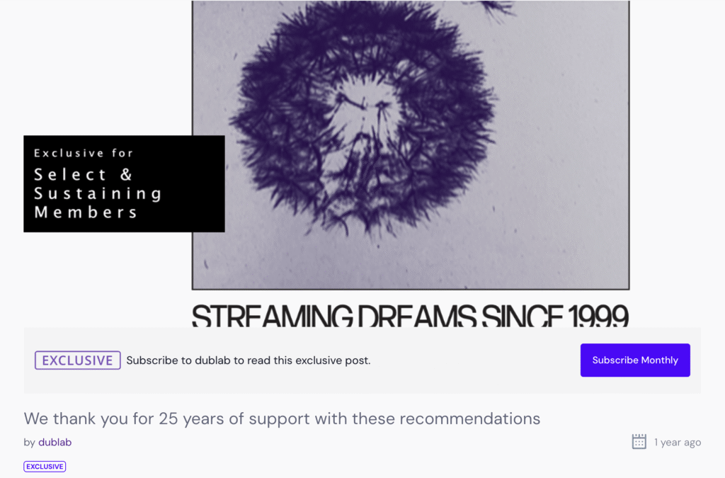 You can use Mixcloud Posts to offer exclusive content to your paying subscribers