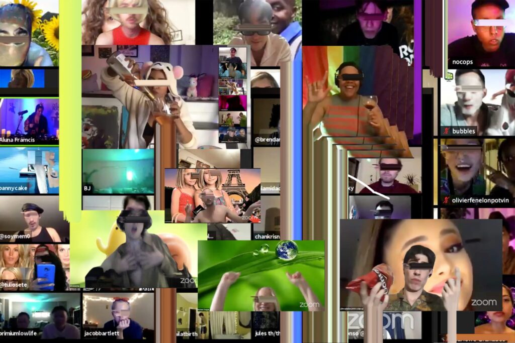 A Club Quarantine online party