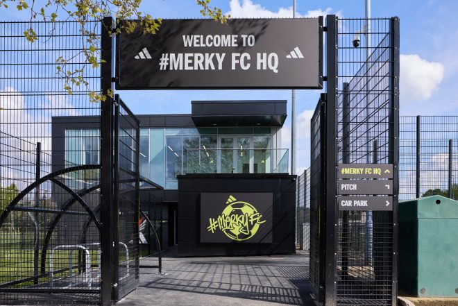 Stormzy's new #MerkyFC complex is the result of years of partnership between the rapper and Adidas
