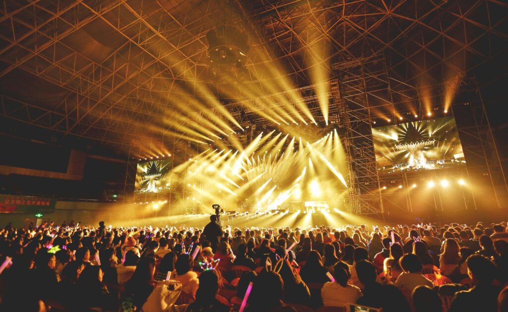 Live shows give you a music experience that stays with you
