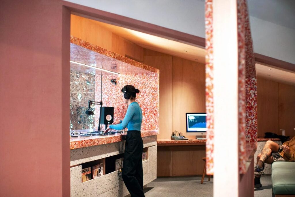 Headstream built its radio station using entirely recycled materials