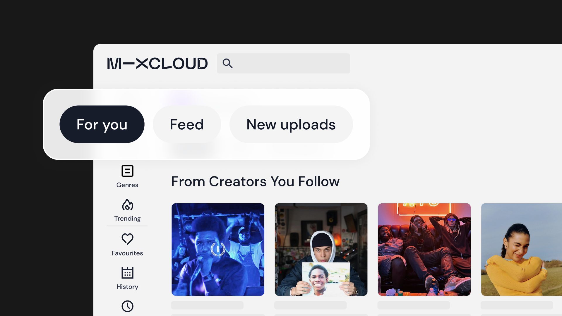 Your New Mixcloud Homepage Gets You To Your Favorite Music Faster