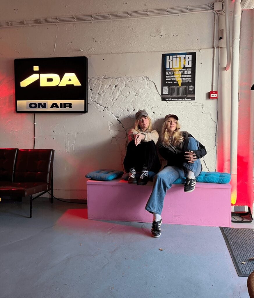 Two of IDA Radio's many hosts and residents