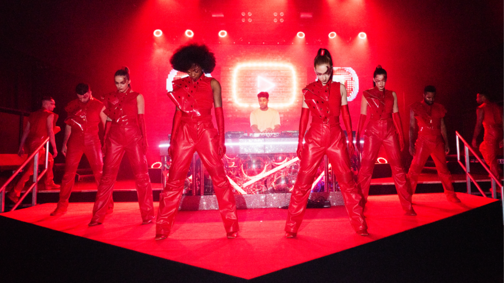 Bodalia playing at a YouTube event