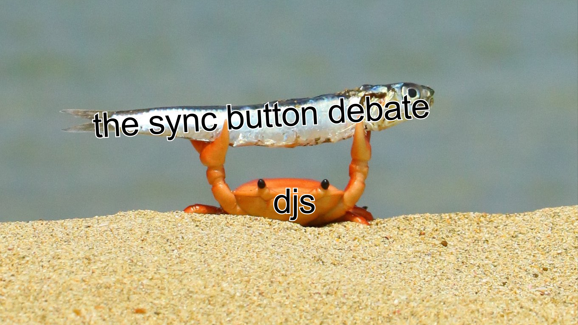 sync button